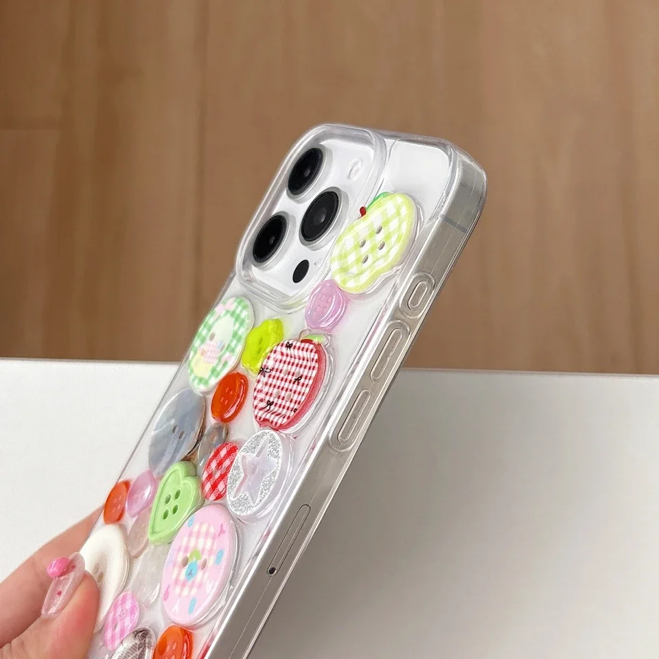 Shockproof Silicone Clear Phone Case – Cute Transparent Protector Cover