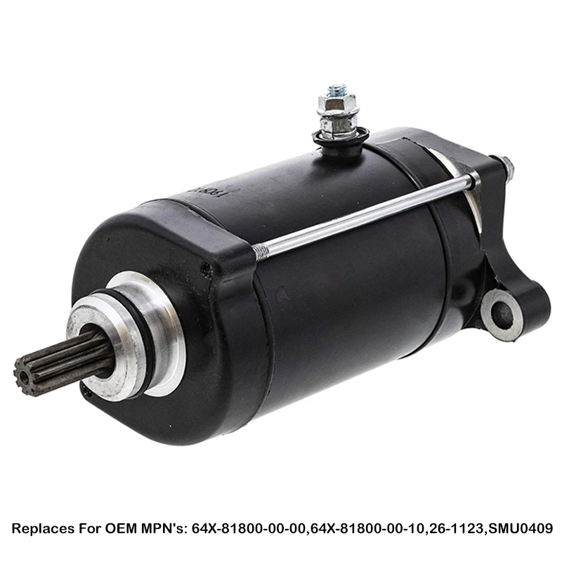 Muslimex Motorino Di Avviamento Per Yamaha Jet-Ski Waverunner Gp760 Mj760 Xl760 Wb760 Wvt760 Ra760 1996-2001 Accessori Motore