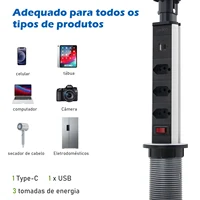 Brazil I plug adapter, Tower socket, switch socket, USB socket, wall socket, plug, USB socket, from Brazil 4