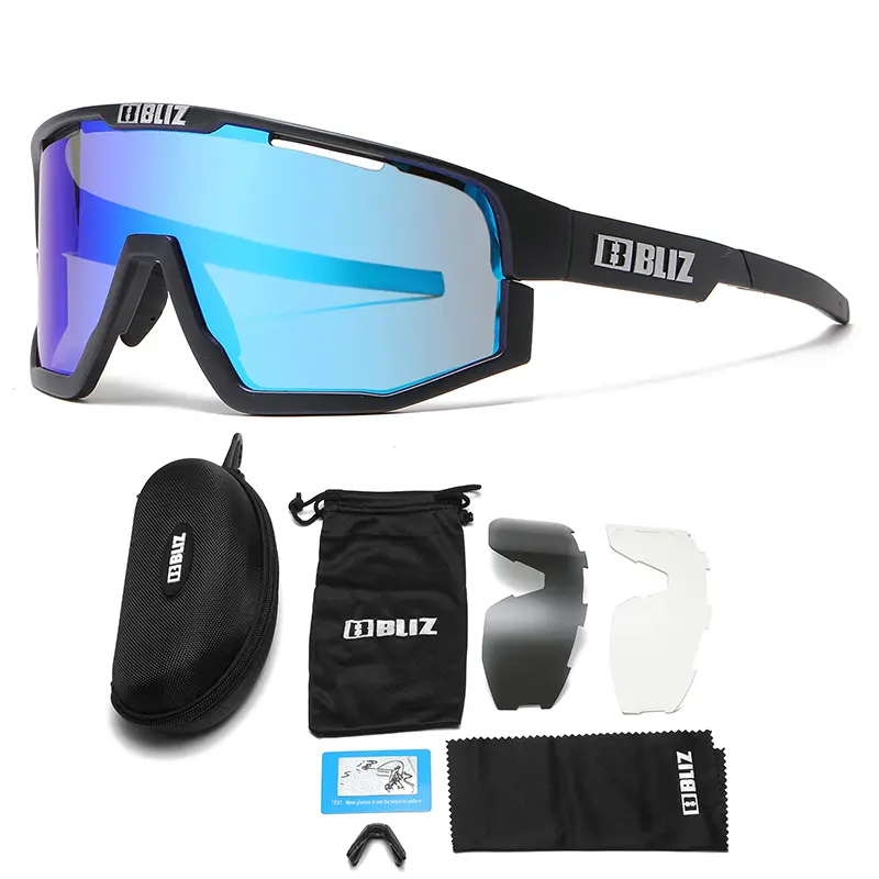 B BLIZ Fashion Outdoor Cycling Sunglasses Men MTB Bike Glasses Sports Hiking Mountain Women Bicycle Cycling UV400 Goggles - Image 16