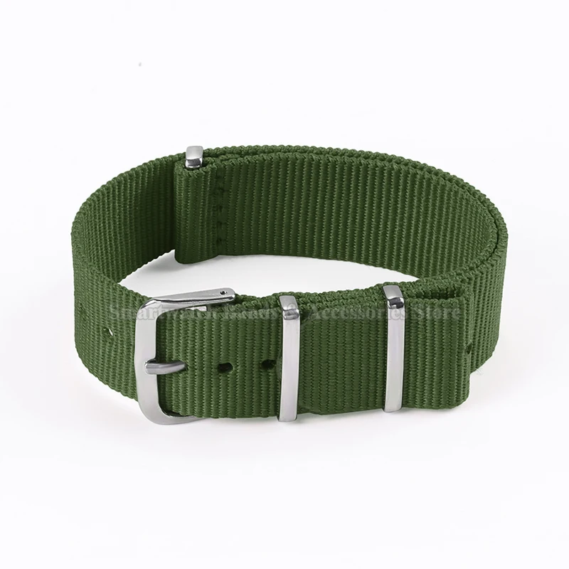 Universal Nylon Canvas Watch Strap – Military Sport Braid Bracelet
