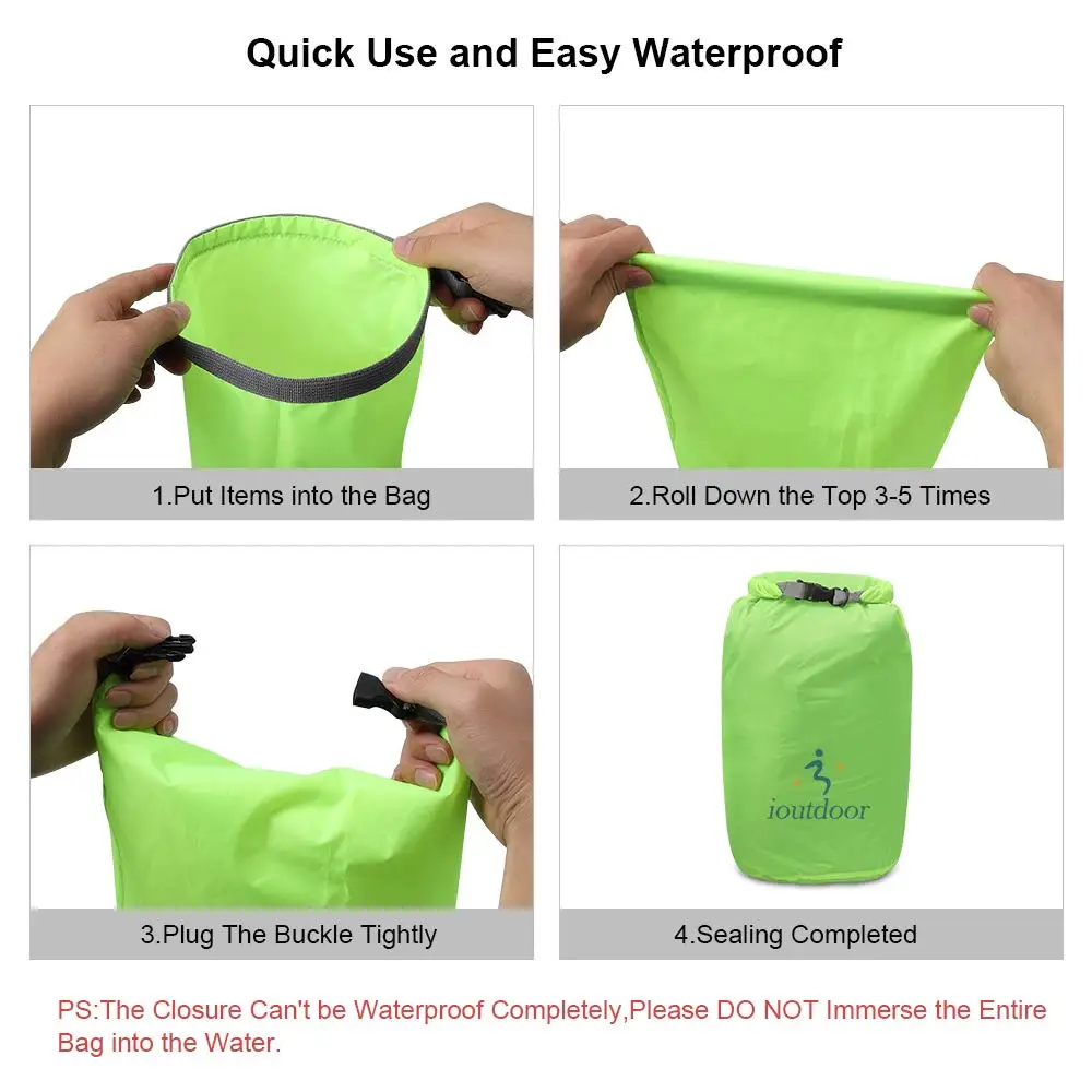 2L5L10L/20L40L70L Waterproof Dry Bag , Waterproof Exped Small Lighweight Dry Bag for Kayaking,Swimming,Fishing,Rafting,Floating 5