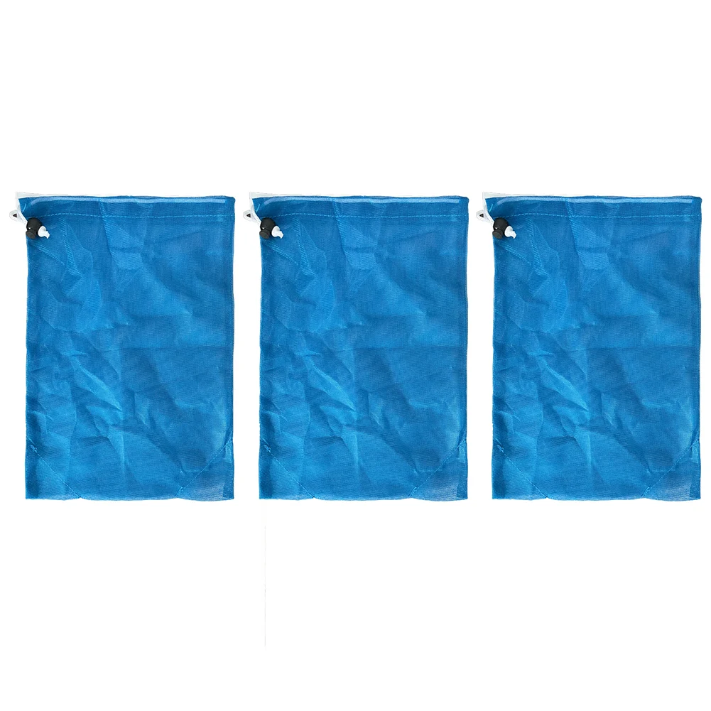 

Functional Fine Mesh Bag Fine Mesh Bag Pull And Lock Cord Universal 3/10pcs Durable For Pool Vacuum Cleaners Durable
