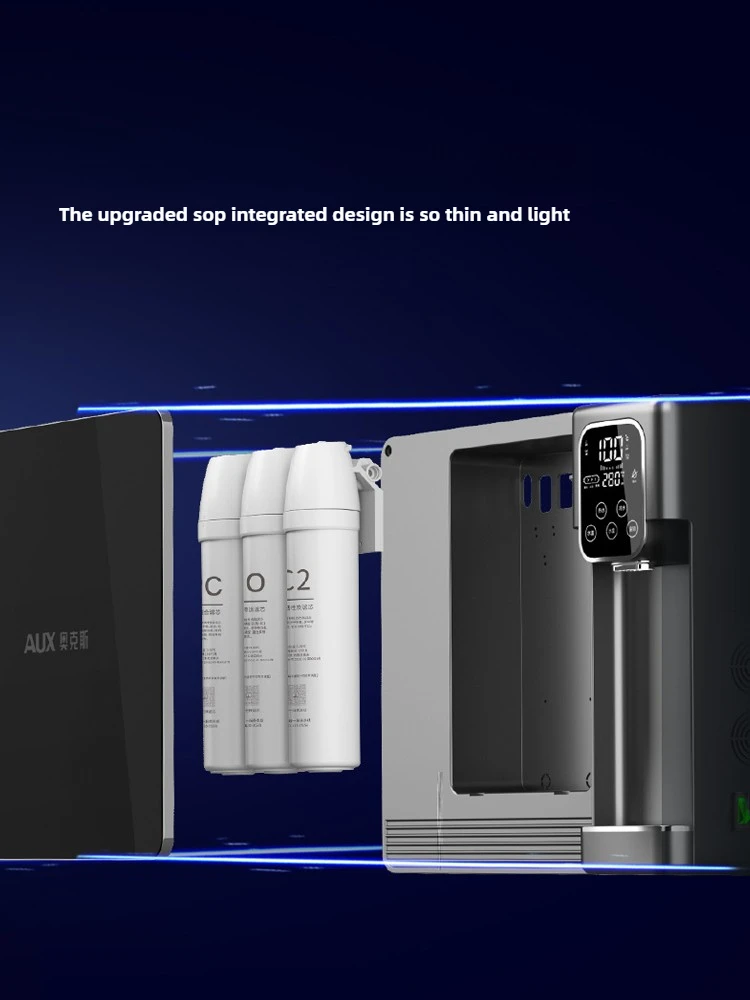 Household RO Reverse Osmosis Water Purification Instant Heat Wall-Mounted Filtration System-Quick Heating Hot Water Dispenser