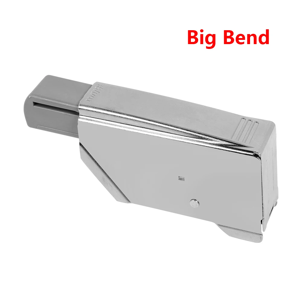 cabinet door buffer Hinge Damper Kitchen Straight Arm Full Overlay Hinge Big Middle Bend Straight Arm Clip-on Damper For Cabinet Wardrobe 1pcs