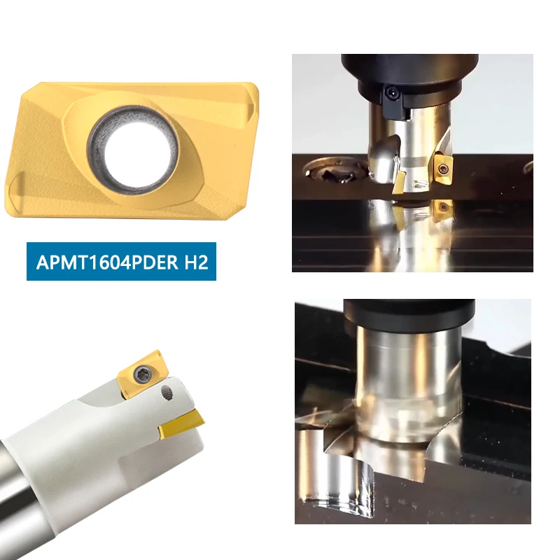 Xcan bap400 Plan fräser r50 r63 r80 r100 4t/6t cnc Plan fräskopf 10 stücke apkt apmt Hartmetalle insatz kt10 h2 – Detail 25