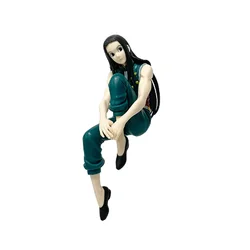 Hunter×Hunter Anime Kurapika, Chrollo, Illumi & Hisoka Figurine Collection, Noodle Stopper Action Figures (11.5 - 14cm) (No box)