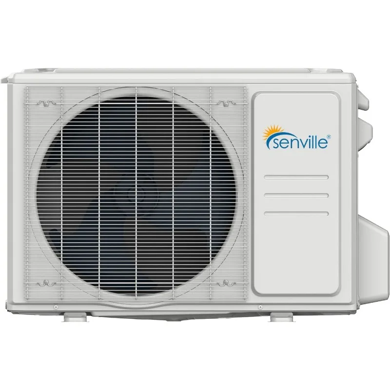 Senville LETO Series Mini Split Air Conditioner Heat Pump, 9000 BTU 110/120V, Inverter, Works with Alexa, SEER2 21.5, White 6