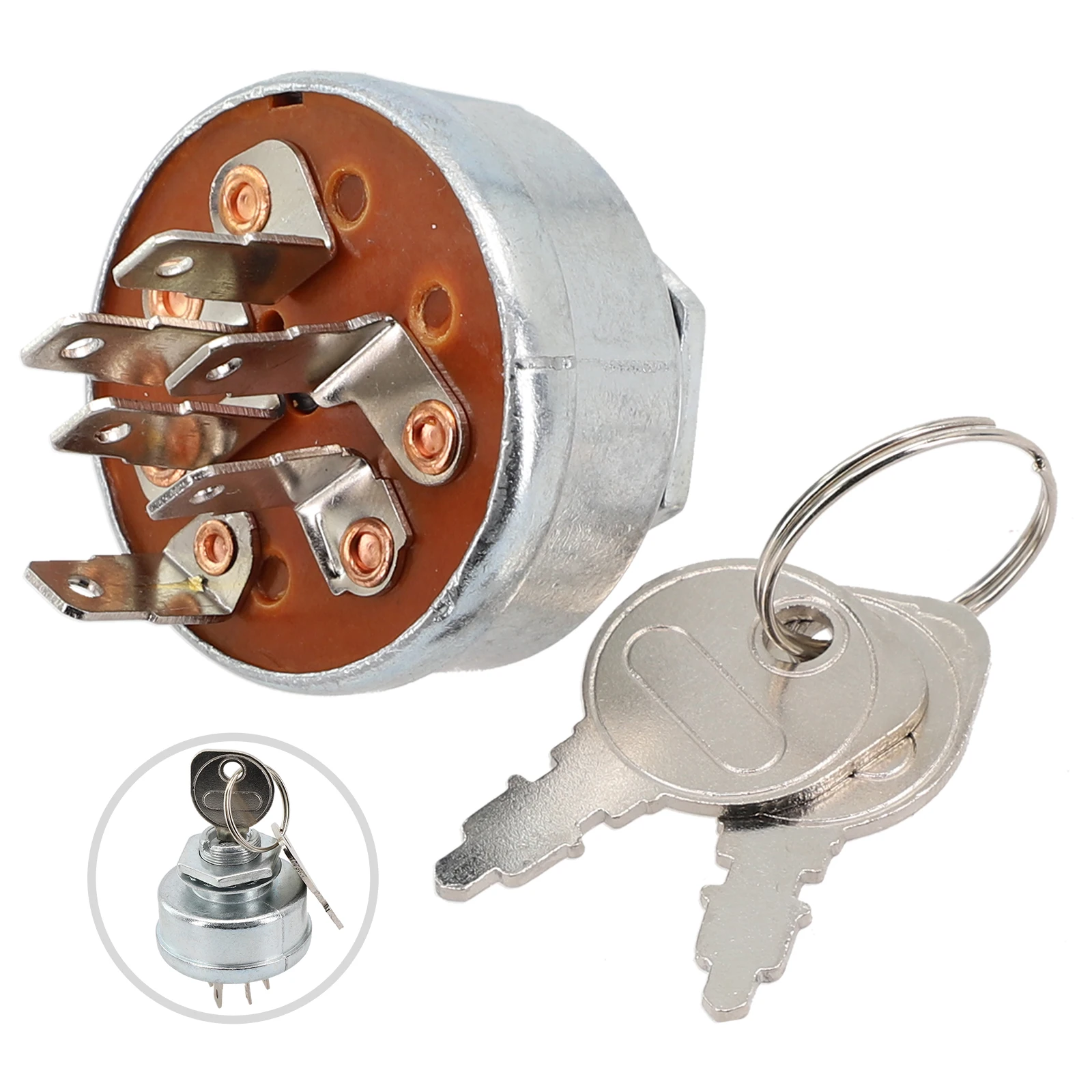 Ignition Starter Keyed Ignition Starter Switch for Toro Groundsmaster 172 322 325 Tractor High Quality Replacement