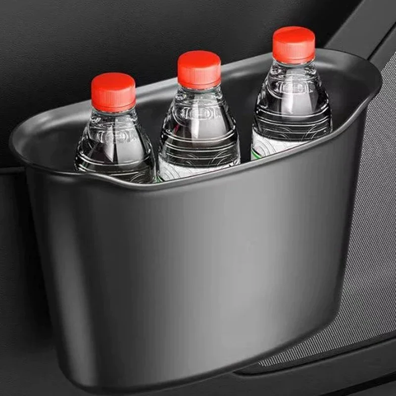 누수 방지 차량용 쓰레기통 소형 다용도 누수 방지 쓰레기통 보관 정리함 자동차 쓰레기통