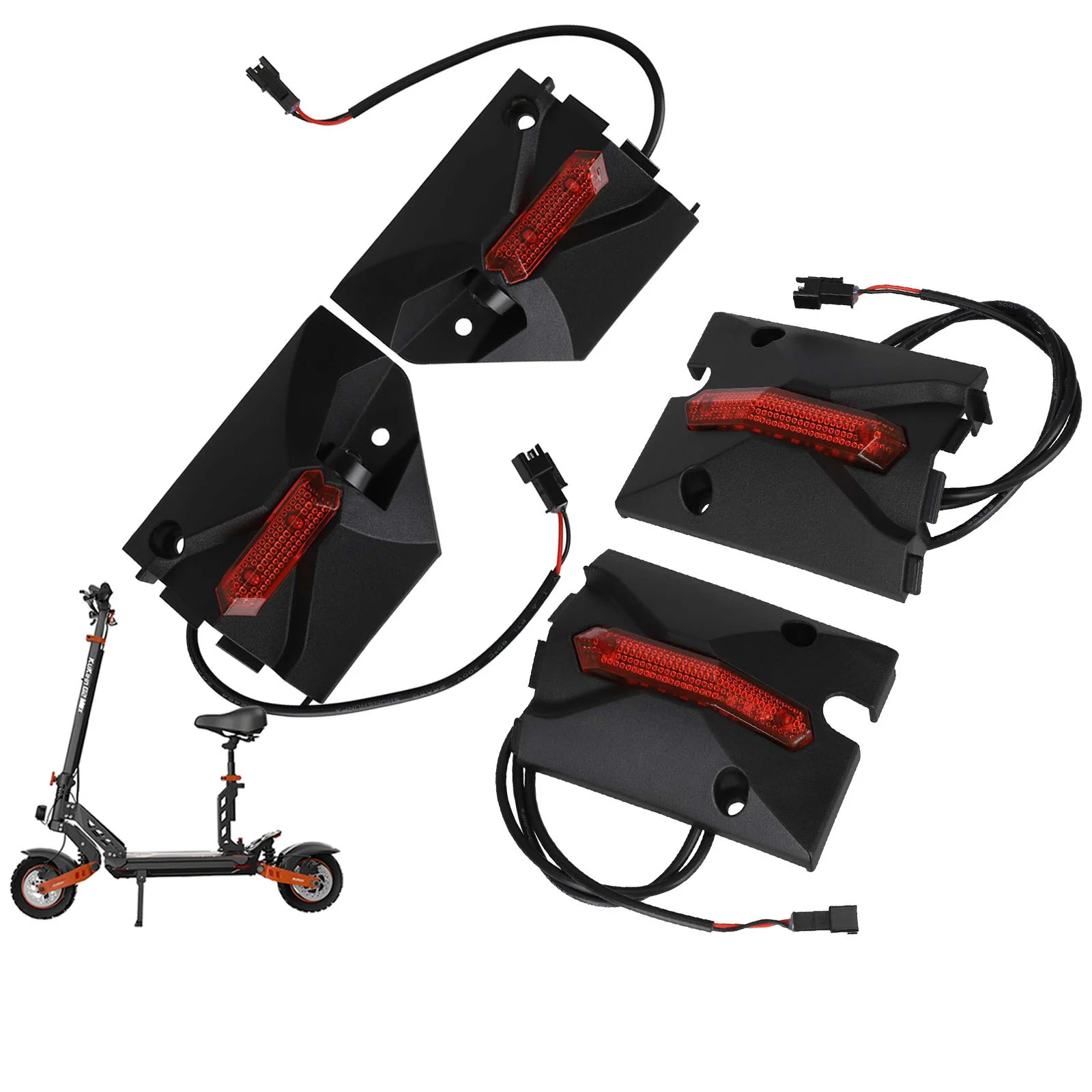 Original Linke und Rechte Warnleuchten Vorne und Hinten Blinker Für KuKirin G2 Max Elektrische Roller Zubehör – Detail 12