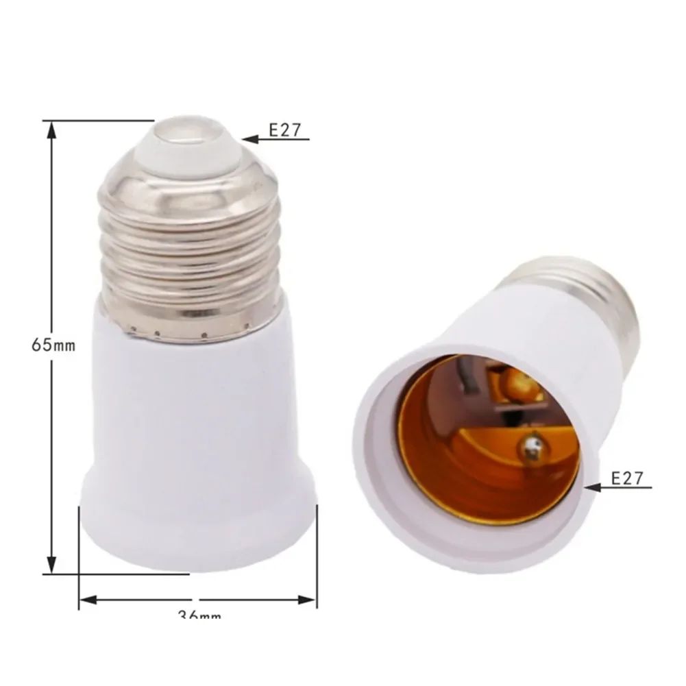 Lamp Holder 5pcs E27 To E14 Conversion Lamp Holder Adapter Socket Light Bulb Adapter