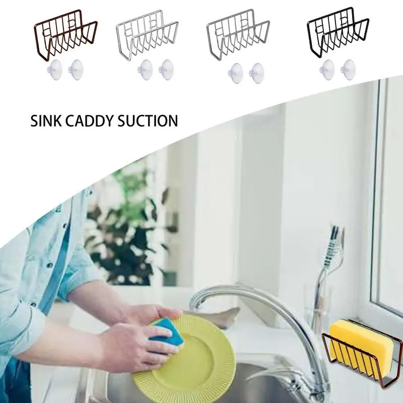 

Sponge Drain Drying Rack Sink Holder Drain Rack For Dishcloth Dishcloth Up Storage Hook Cleaning Rack Supplies For Toothbrush