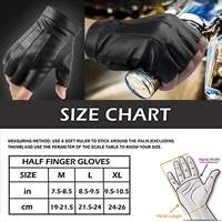 Winter Fingerless Driving PU Leather Gloves 1 Pair，Outdoor Sport Half Finger with Anti-Slip Layer Glove for Men Women Motorcycl 2