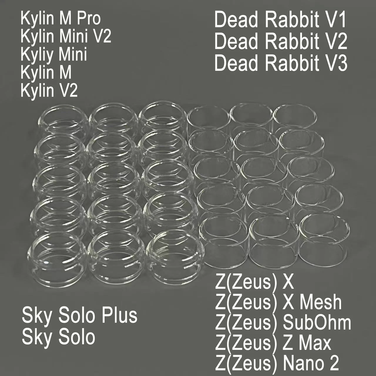 

10 шт. стеклянная деталь для ZX Mesh Kylin M Mini 2 SkySoloPlus DeadRabbit Nano Pro прозрачная пузырьковая пленка V1/2/3