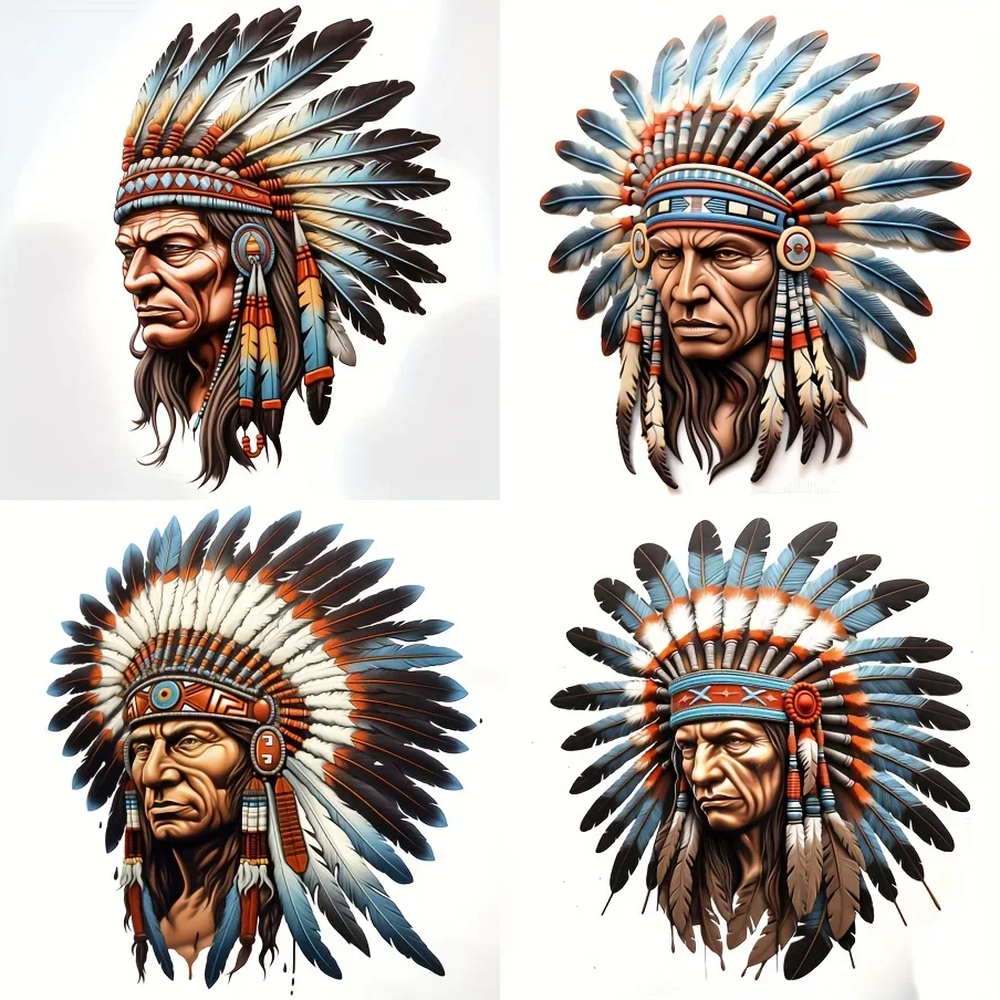 

Car Acesssories Car Stickers 4 In 1 Indian Decals Creative Decals Fun wallpaper Randomtickers ticker Masking marksticker