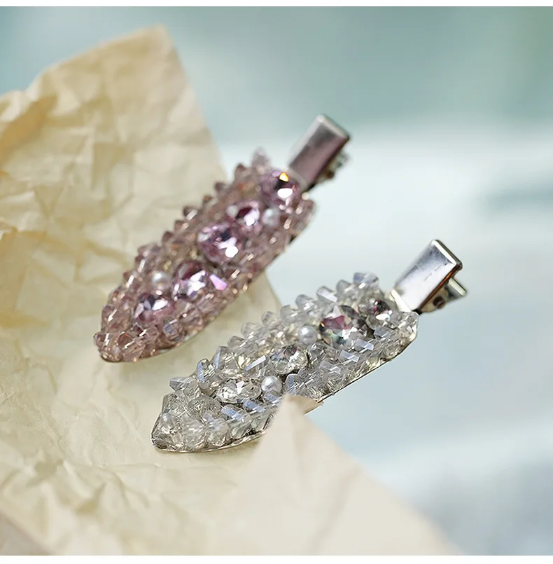 2026 Korea Nette Glänzende Strass Haarnadeln Frauen Mädchen Haar Clips Pins Barrettes Zubehör Haarspange Kopfbedeckung Kopfschmuck Ornament – Detail 6