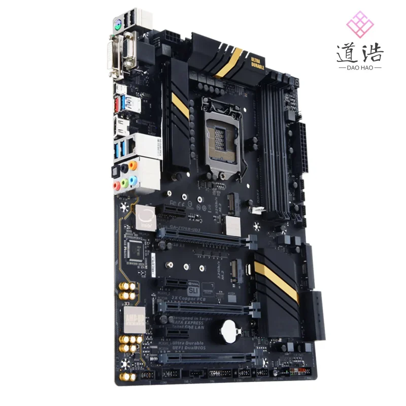 For GA-Z170X-UD3 Motherboard 64GB 2*M.2 6*SATA3.0 LGA 1151 DDR4 ATX Z170 Mainboard 5 For GA-Z170X-UD3 Motherboard 64GB 2*M.2 6*SATA3.0 LGA 1151 DDR4 ATX Z170 Mainboard - Image 3