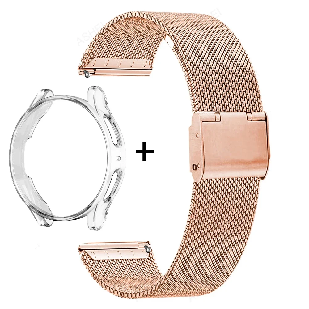 Enhanced Protective Stainless Steel Band with Screen Protector