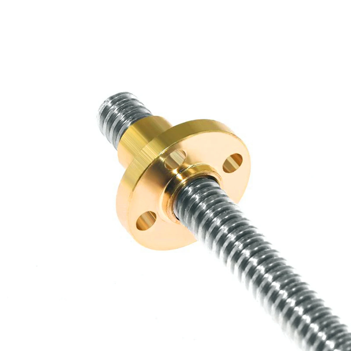 

Свинцовый винт T8 OD 8mm Lead 2mm 8mm 100mm 150mm 200mm 250mm 300mm 350mm 400mm 500mm с латунной гайкой для 3D-принтера Reprap