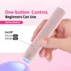 Chargeable Nail Lamp Portable LED  Mini Machine Family Handheld Quick Drying Varnish Gel Polish Curing Nails Dryer Nail Tools 2
