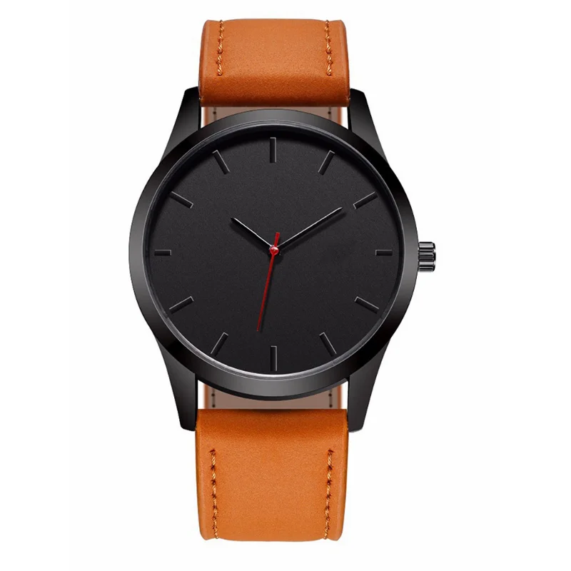 3pcs Set Men Watches Luxury Fashion Leather Watch Quartz Men's Watch Gift Wristwatch Bracelet for Father Dad Husband Boyfriend