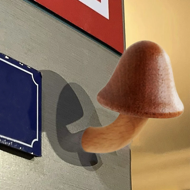 Description Picture 3 of itemMushroom Fridge Magnet Sticker Creative Fridge Magnet Decor Plant Message Board Reminder Photo Home Decoration Kitchen Gift