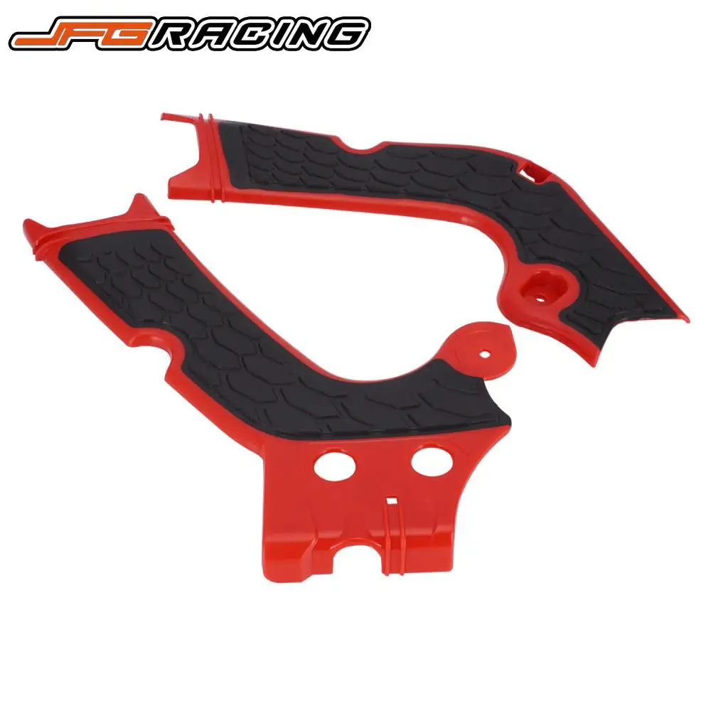 

Motorcycle Frame Bicolor PP Plastics Guard Protection Cover For HONDA CRF250R CRF250RX 2018-2019 CRF450R CRF450RX 2017-2018