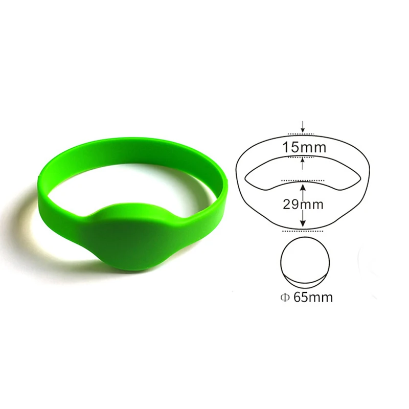 Rewritable Silicone RFID Bracelet