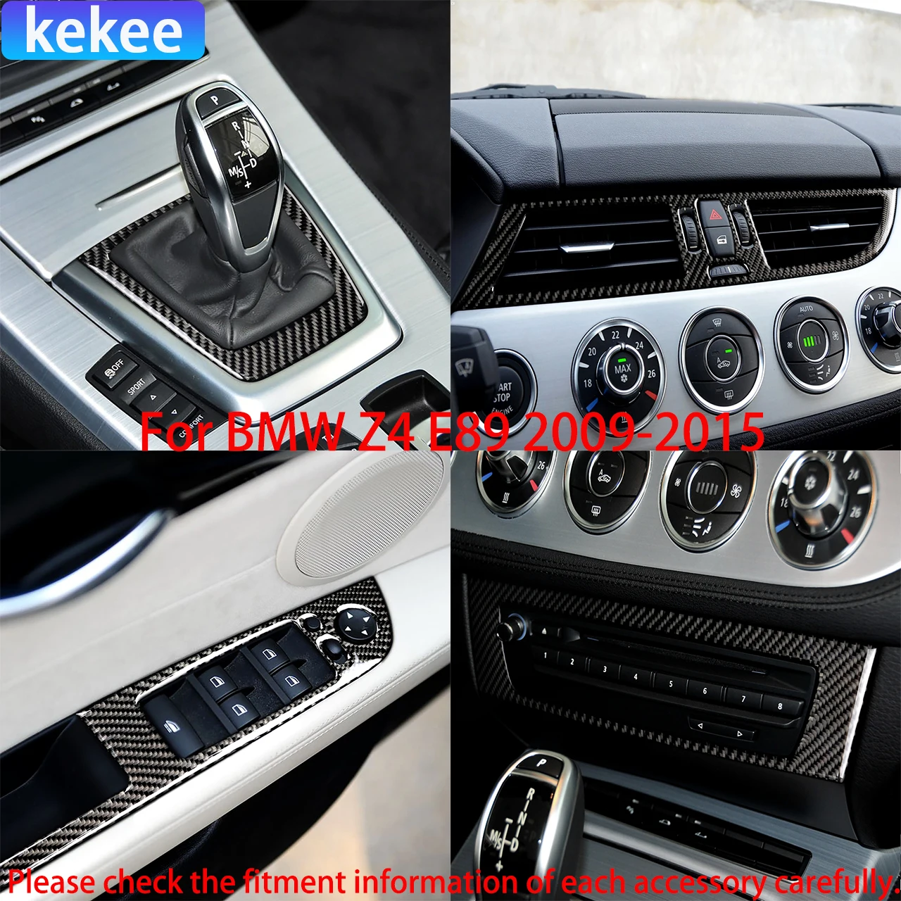 09-16 BMW E89 Z4 Left Dashboard Light Headlight Switch Bezel Trim Silver OEM