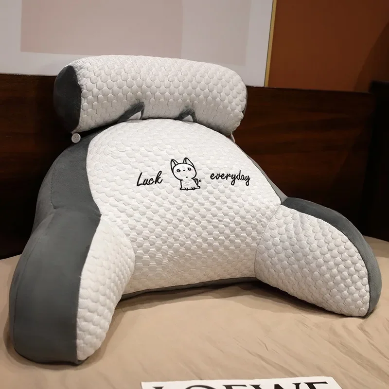 Ice Peas Pillow Cushion Soft Bed Pillow Girls Sleeping Sofa Latex Bed and Seat Can Use Big Backrest Cushion Pillow 5
