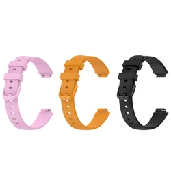 Silicone Watchband Trio for Fitbit Inspire 3 - Replacement Smartwatch Accessory (Mixed color)
