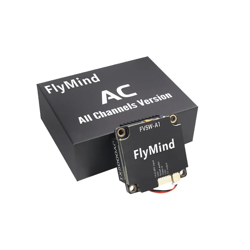 Ultra Long Range 5.8Ghz  VTX Transmitter 5000mW with Fan Mic Smartaudio FPV Drone Airplane 4