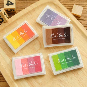 Gradient Multi-Color Stamp Ink Pad 1