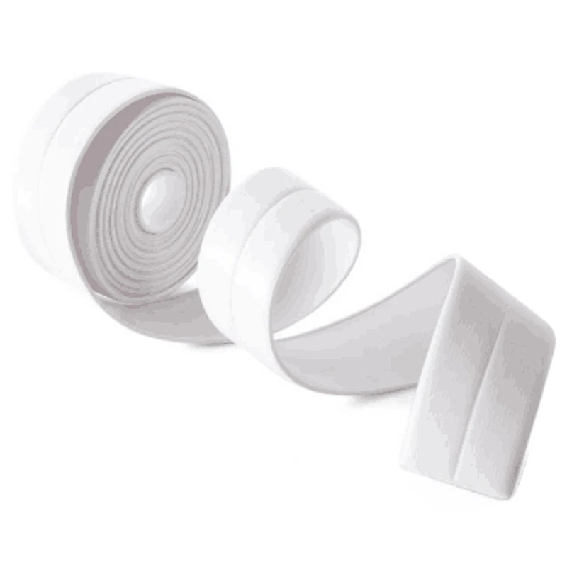 Hot Yo-Sealing Strip Tape Pvc Bianco Autoadesivo Impermeabile Bagno Doccia Lavandino Toilette Cucina Fessure Wall Sticker