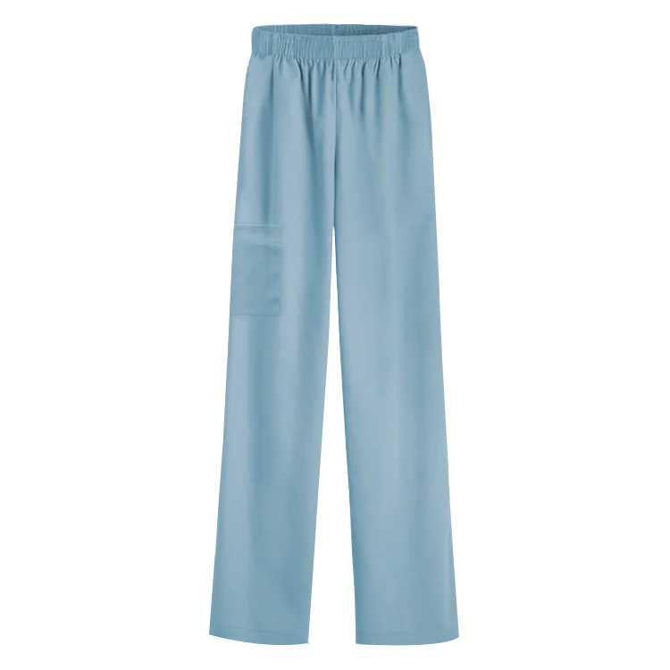 Solid Color Loose Medical Scrubs Work Pants Unisex Multicolor Elastic Waist Veterinary Dental Work Uniform Bottoms medical scrubs jogger pants
