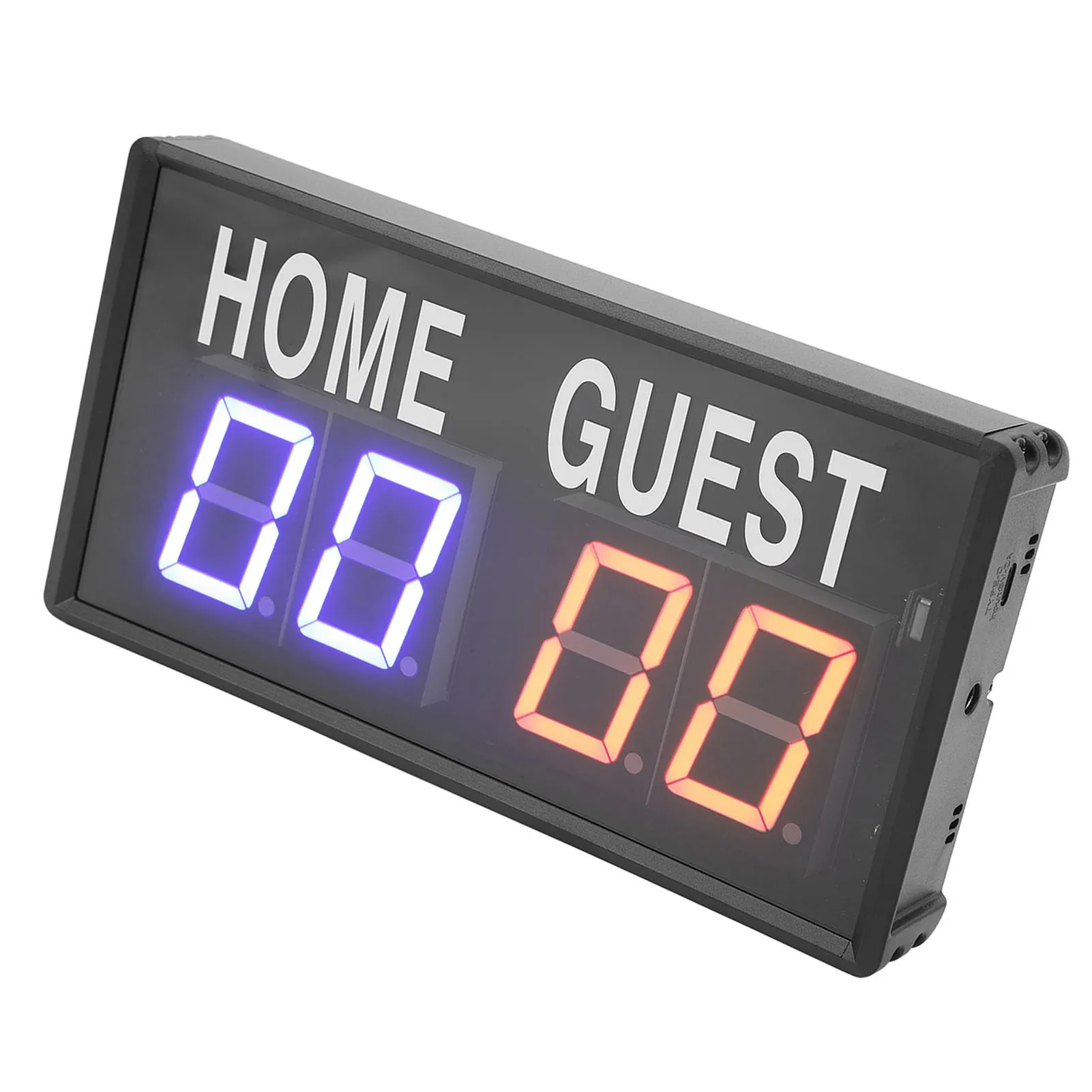 Electronic Scoreboard, 0-99 Aluminum Alloy Frame US Plug 100-240V LED Score  Board for Basketball