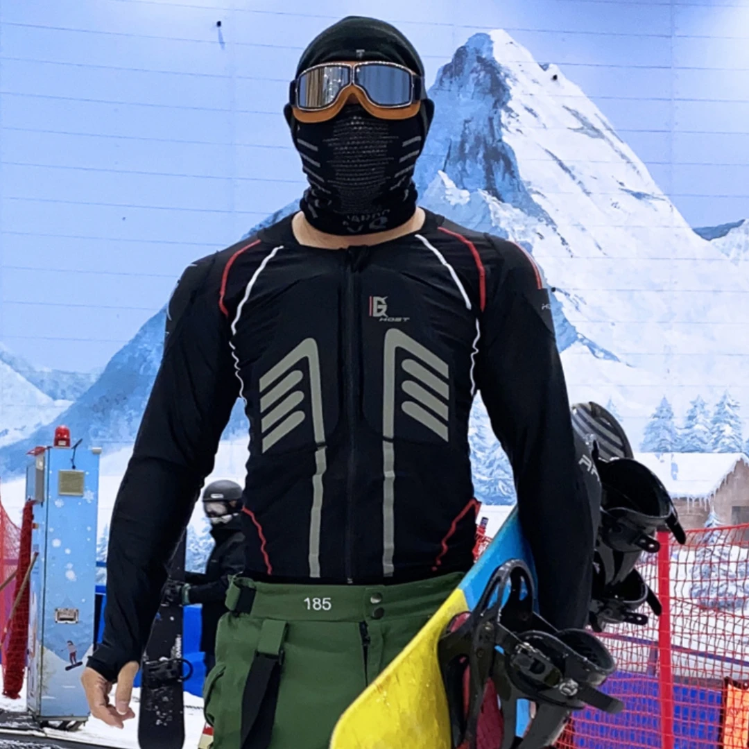 오토바이 라이딩 슈트 통기성 안티폴 재킷 모토크로스 아머 가슴 어깨 팔꿈치 보호대 스키 보호 장비 아머 슈트