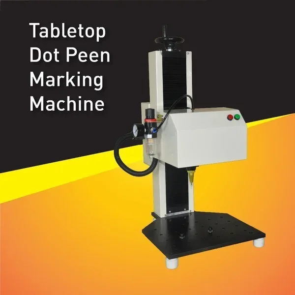 

China High Accuracy Dot Peen Engraving Machine For Metal, Pneumatic Marking System is easy operate