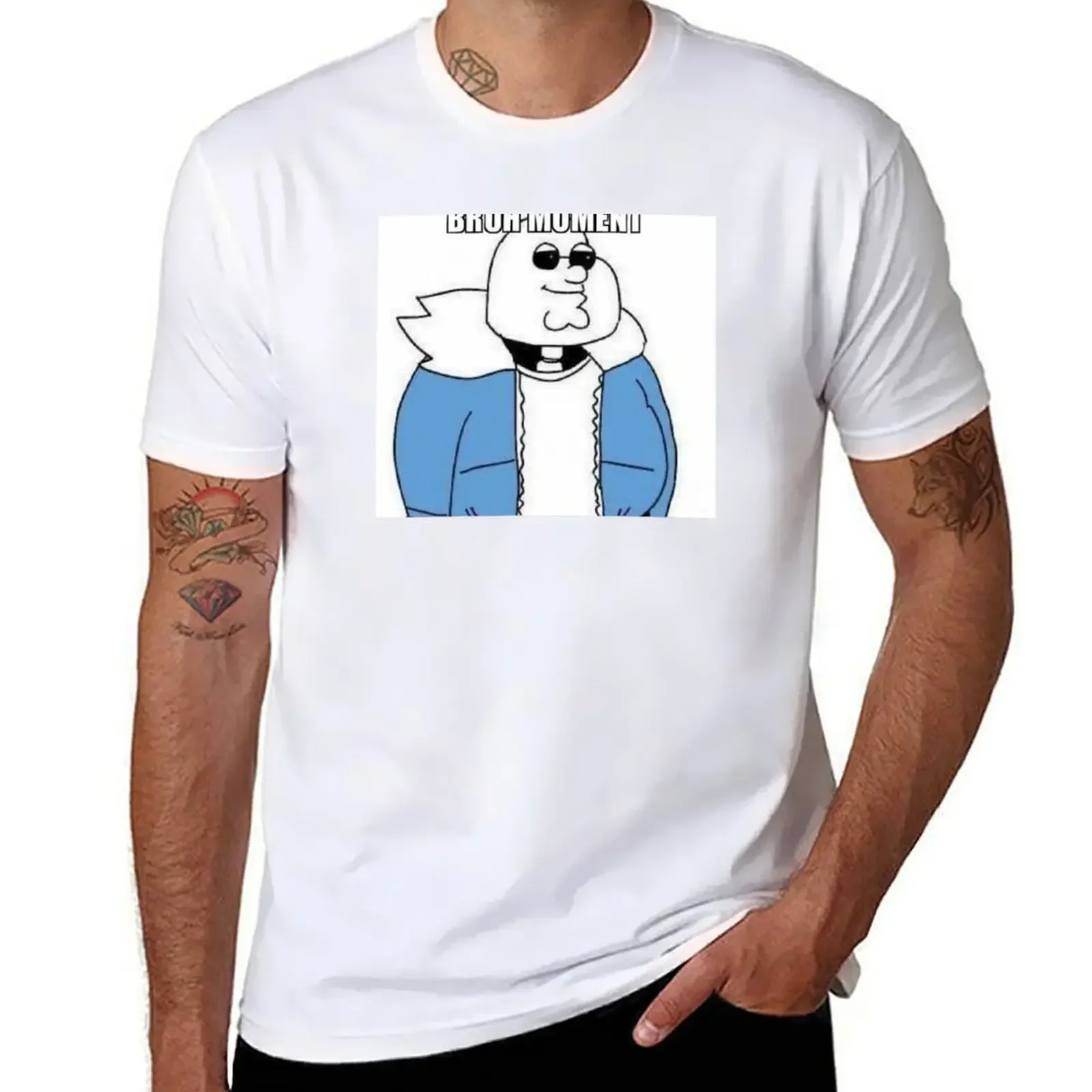 

Bruh moment T-shirt sports fans shirts graphic tees customs design your own mens vintage t shirts