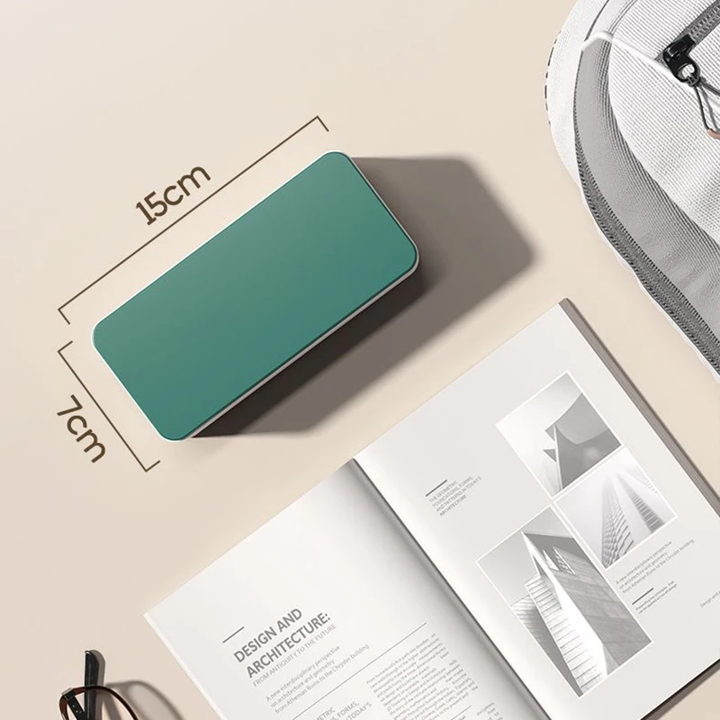 Portable Foldable Lamp With Clock USB Charging Type Fold LED Desk Lamp Energy Saving Rechargeable LED Reading Light 5