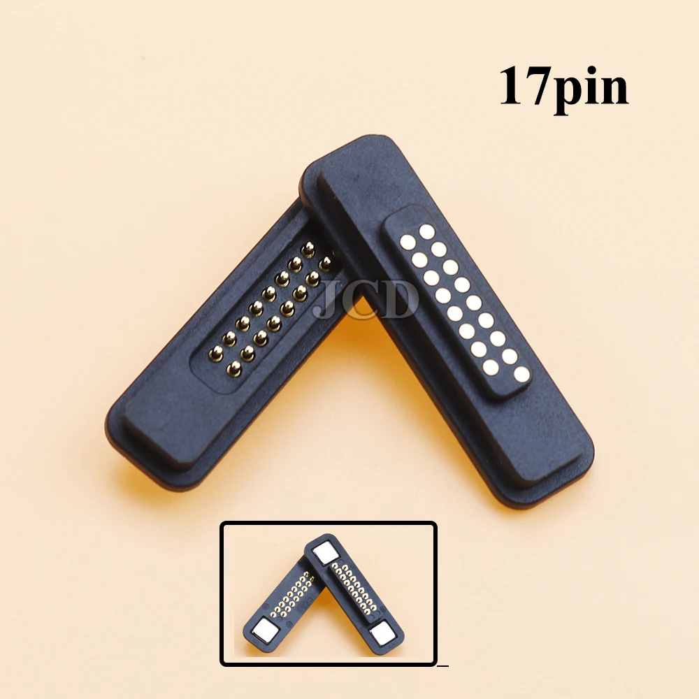 Waterproof Magnetic Pogo Pin Connector - 2A Male Female Spring Loaded DC Power Socket