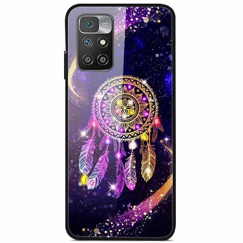 Space Starry Tempered Glass Phone Case - Durable Protective Cover