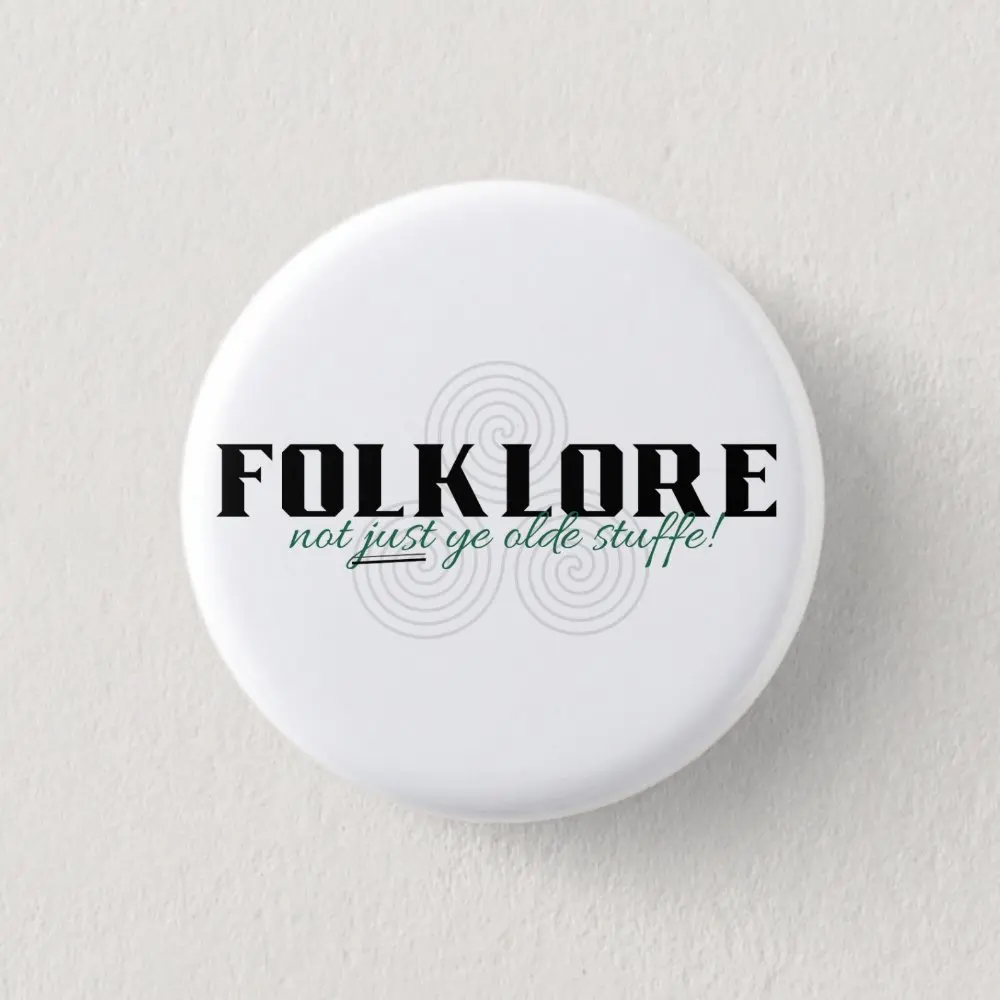 

Folklore Is Not Just Old Stuff Soft Button Pin Lover Creative Badge Metal Funny Cute Brooch Jewelry Gift Lapel Pin Hat Women