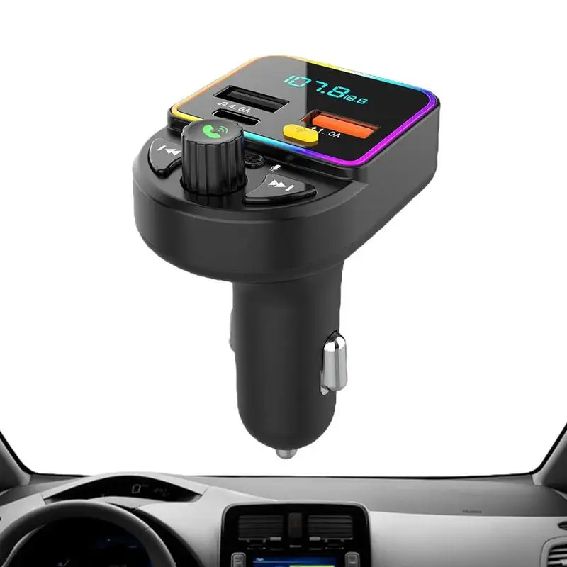 

Handsfree Call auto Car Charger Widely Compatible Multi Purpose And Convenient Wireless BT FM Transmitter Radio Receiver