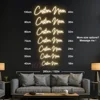 Custom Neon Sign Custom Neon Name Led Lights Wedding Bedroom Decoration Led Personalized Neon Signs Bar Home Room Wall Decor 5