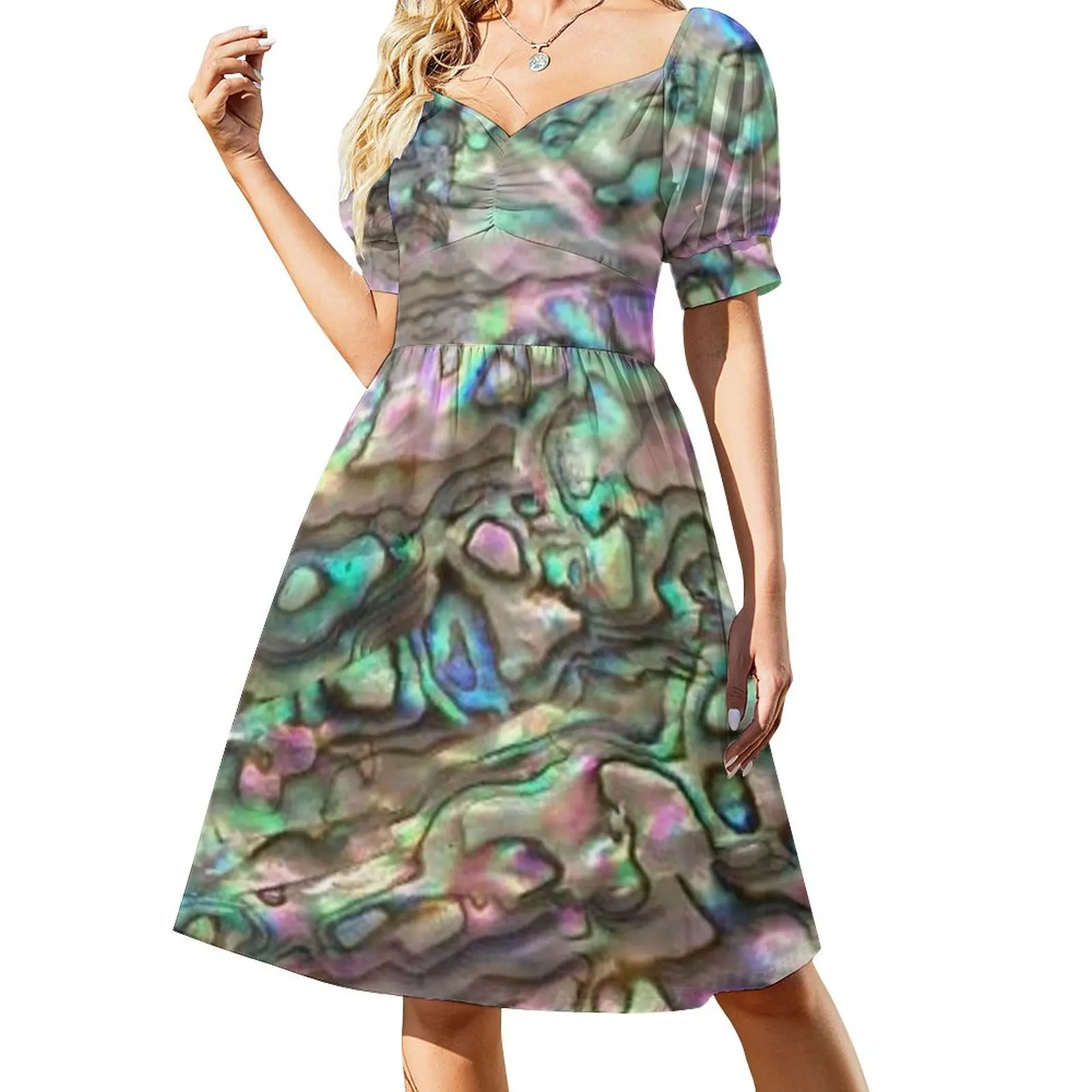 

Natural Abalone Paua Shell Dress dress women summer 2023 party dress women elegant luxury summer dresses Women's summer suit