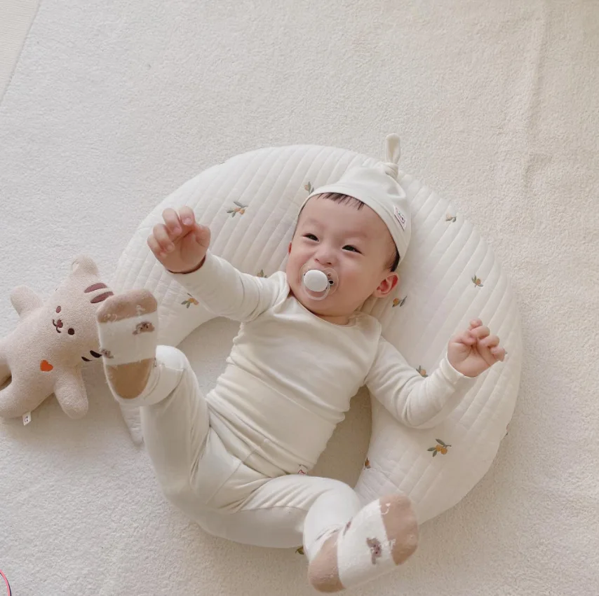 Almohada de algodón con forma de memoria para niños, adecuada para