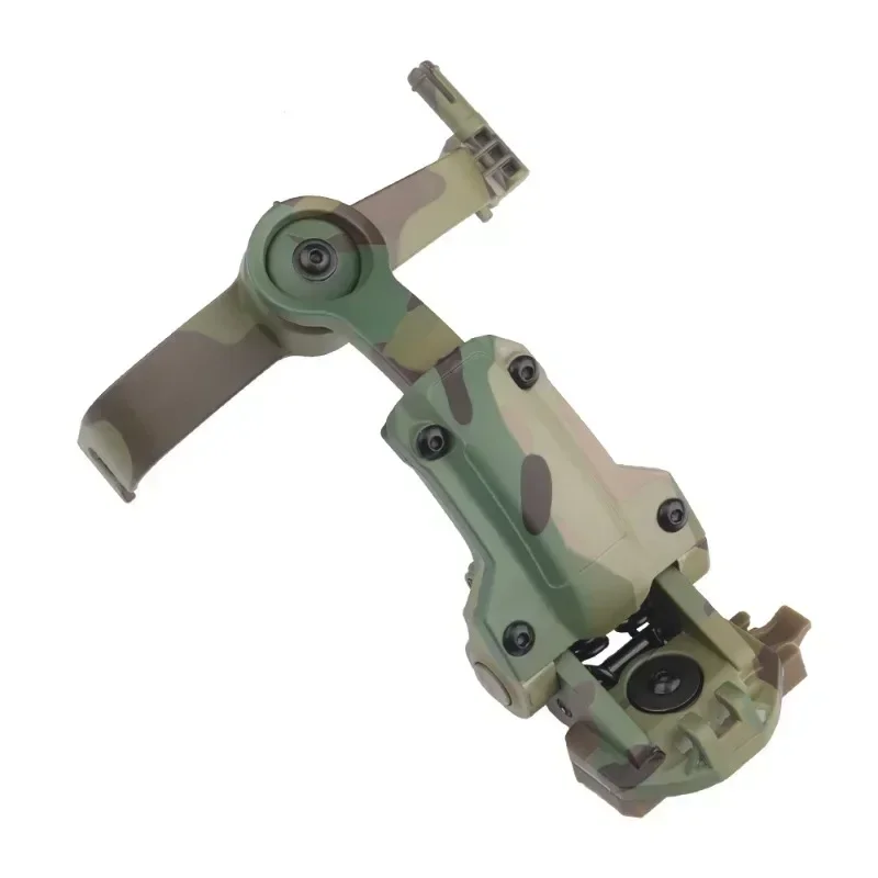 Tactical Helmet Rail Adapter for C Series Headset Accessories Airsoft Holder Adjustable Suspension Bracket CS Sports Equipment 6