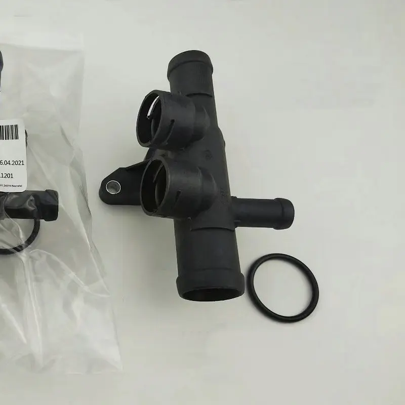 

Apply to Jetta 5V 5-valve Engine cylinder head water pipe connector 5 Water pipe connector 06A 121 133 F